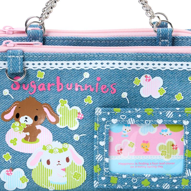 sanrio（サンリオ） シュガーバニーズ デニムポーチ（むねきゅん平成