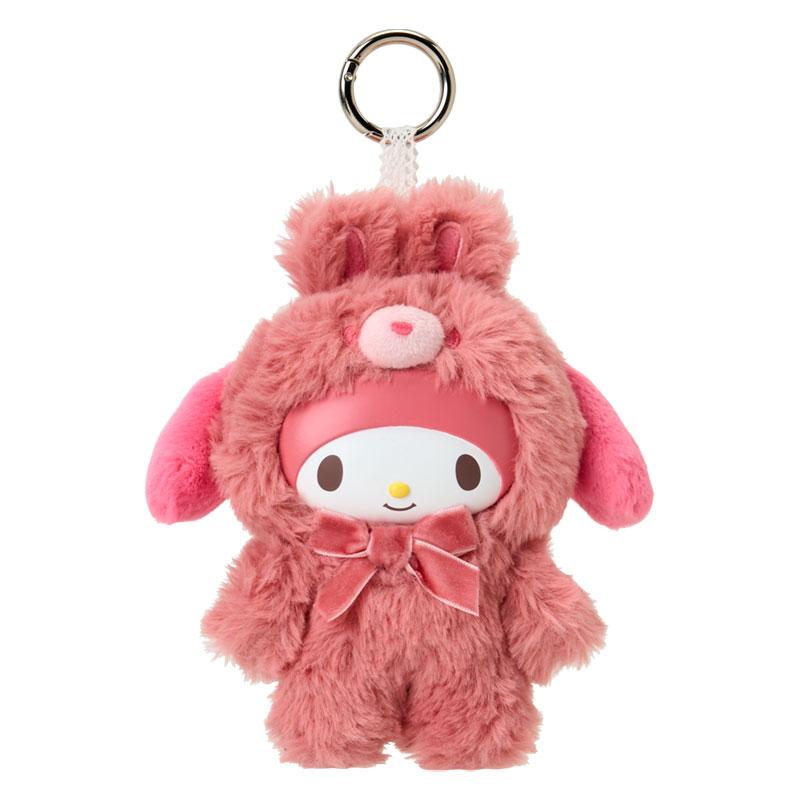 ファインフェイスミニ ラテバニー サンリオ 5種セット キーホルダー ぬいぐるみ sanrio（サンリオ） マイメロディ ファインフェイスミニ ラテバニー