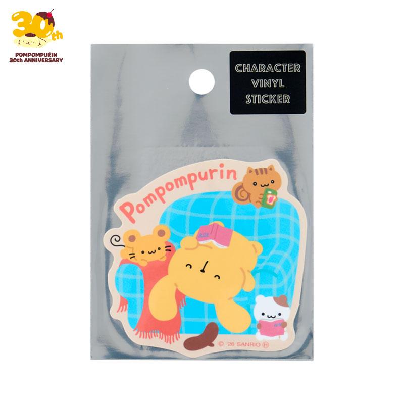 sanrio（サンリオ） ポムポムプリン ステッカー ブルー : 公式サンリオ