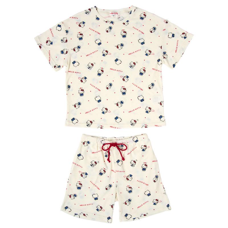 sanrio（サンリオ） ハローキティ ルームウェア ホワイト L : 公式