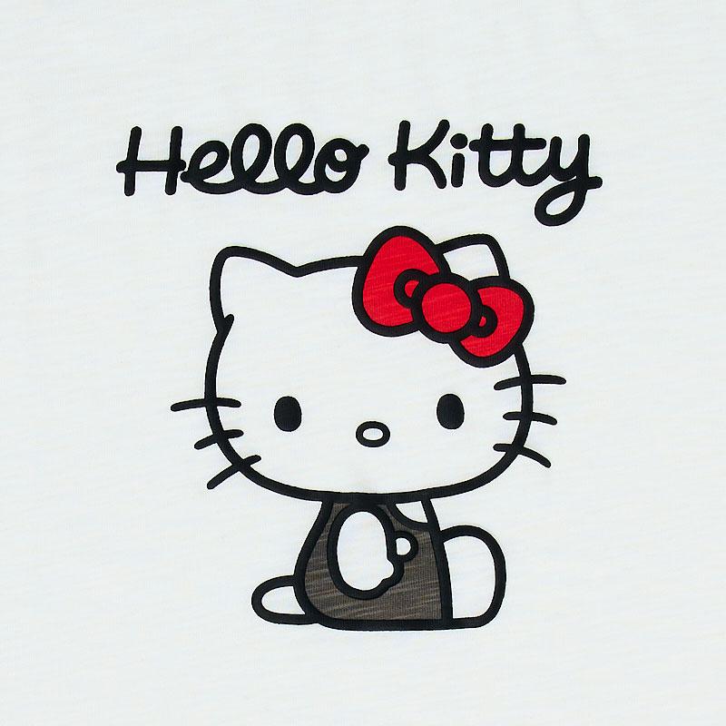 sanrio（サンリオ） ハローキティ オーバーサイズTシャツ ホワイト