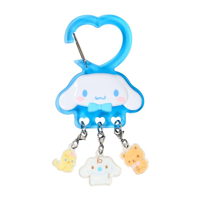 カラビナ　シナモロール シナモンロール　平成レトロ　サンリオ　コイルキーホルダー sanrio（サンリオ） シナモロール カラビナキーホルダー（大好きなお