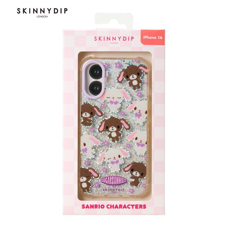 スキニーディップ シュガーバニーズ iPhone16 イヤホンケース サンリオ sanrio（サンリオ） シュガーバニーズ SKINNYDIP LONDON iPhone 16