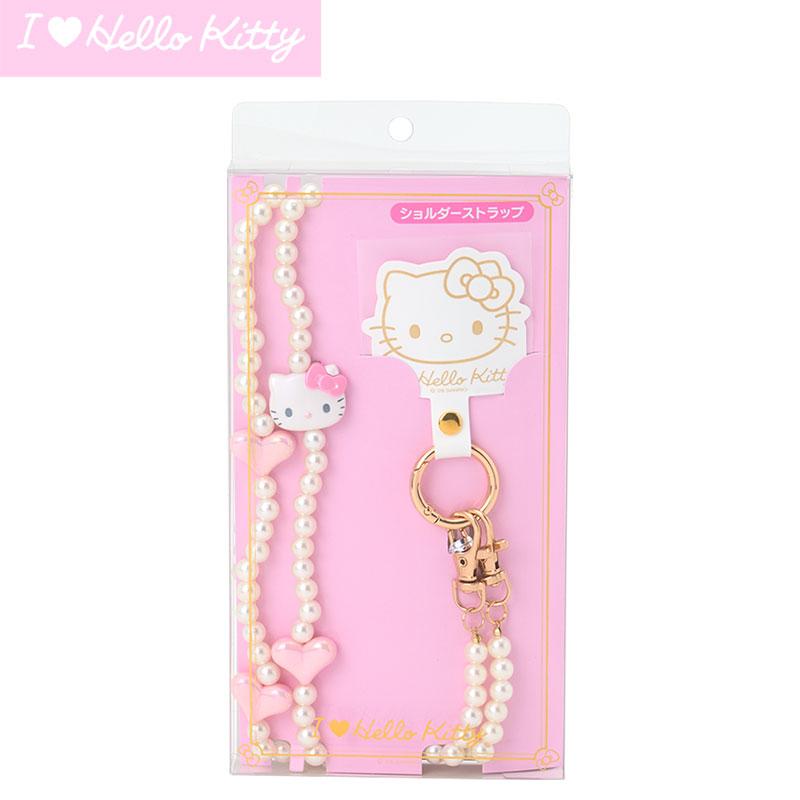 サンリオ　VivitixGirls ハローキティ ストラッ sanrio（サンリオ） ハローキティ ショルダーストラップ（I Love Hello