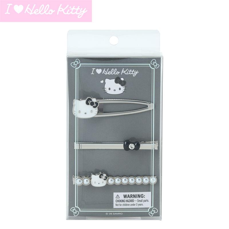 sanrio（サンリオ） ハローキティ ヘアクリップ3個セット（I Love