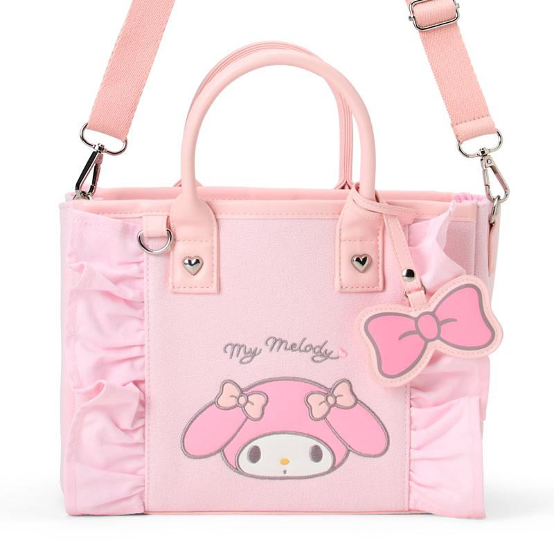 sanrio（サンリオ） マイメロディ チャーム付きスクエア2WAYバッグ