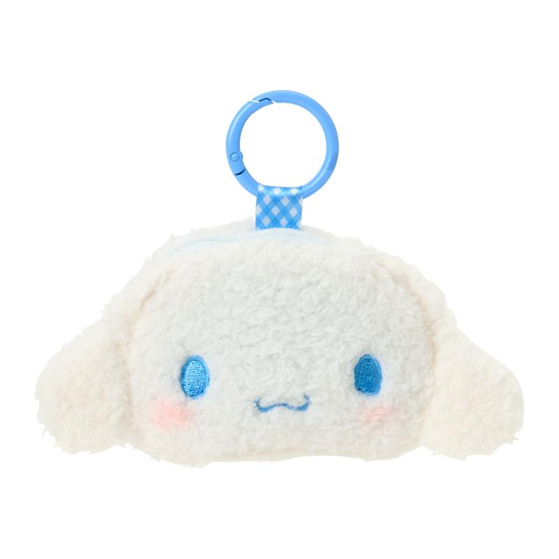 sanrio（サンリオ） シナモロール フェイス形カラビナ付きミニポーチ