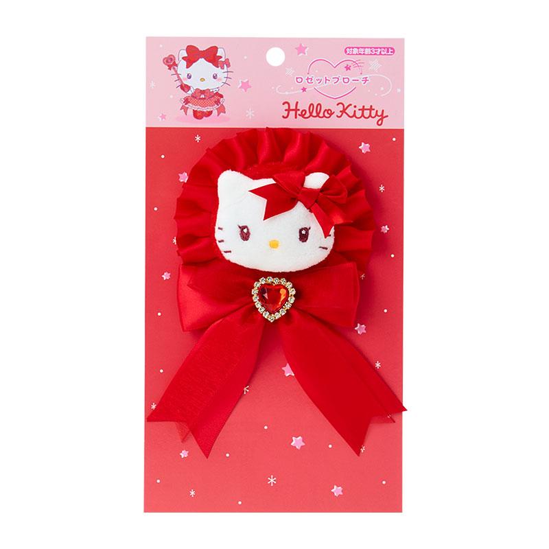 sanrio（サンリオ） ハローキティ ロゼットブローチ（カラフルドレス