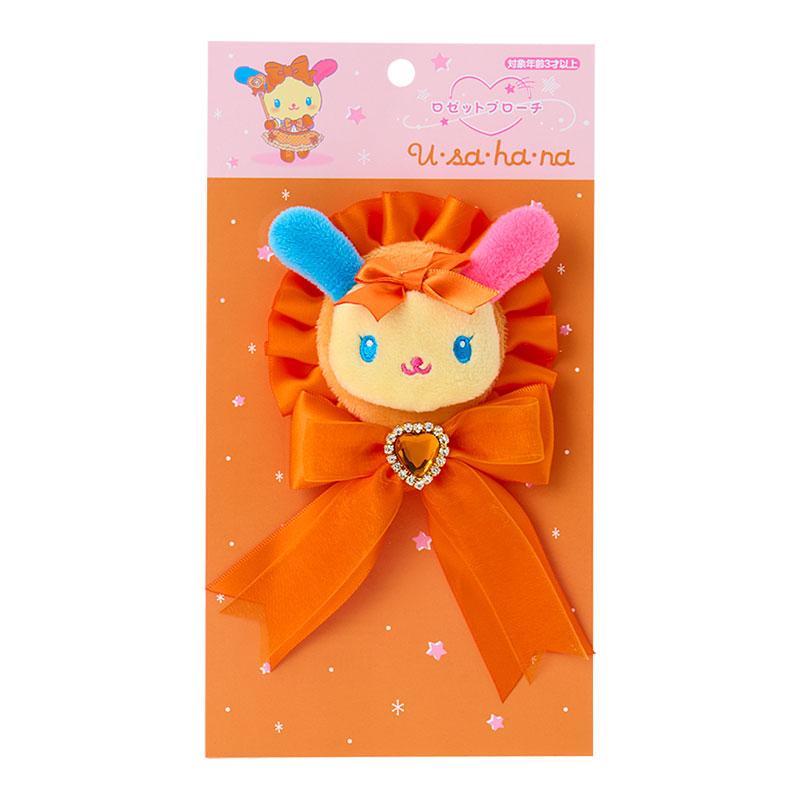 sanrio（サンリオ） ウサハナ ロゼットブローチ（カラフルドレス