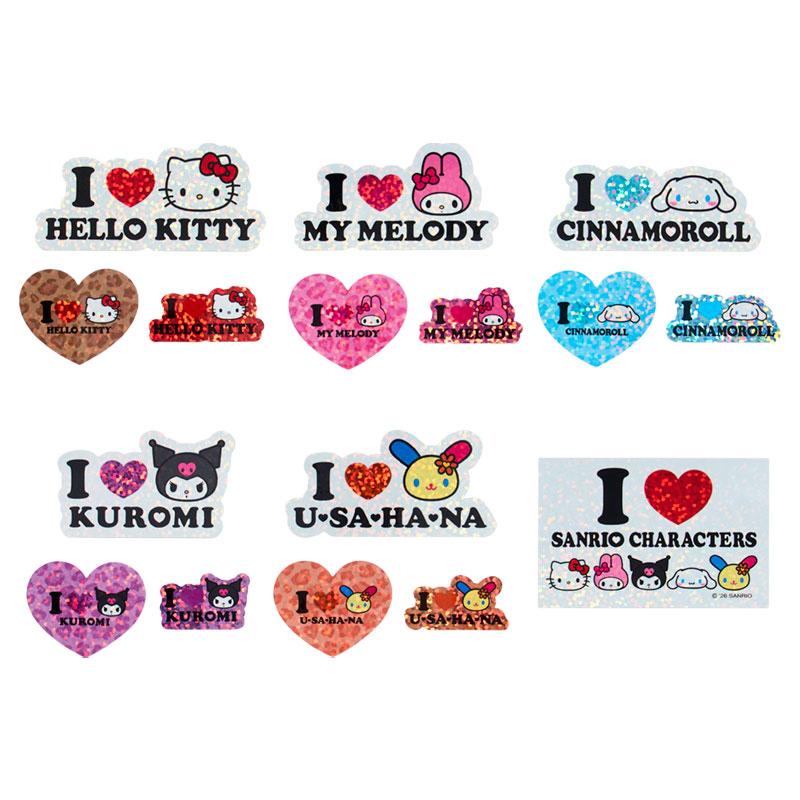 sanrio（サンリオ） サンリオキャラクターズ ステッカーセット（I LOVE