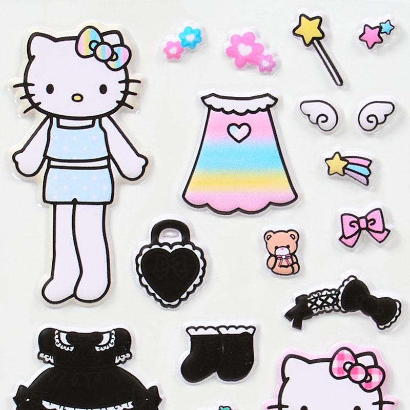 sanrio（サンリオ） ハローキティ おめかしシール パープル : 公式