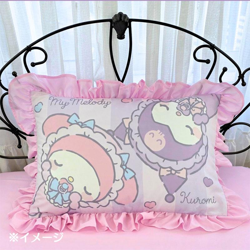 sanrio（サンリオ） マイメロディ＆クロミ フリル付き布団カバー3点