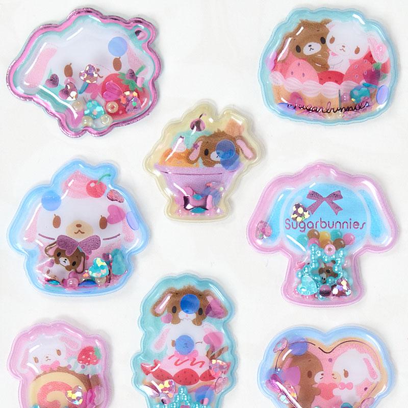 sanrio（サンリオ） シュガーバニーズ ビーズ入りぷっくりシール