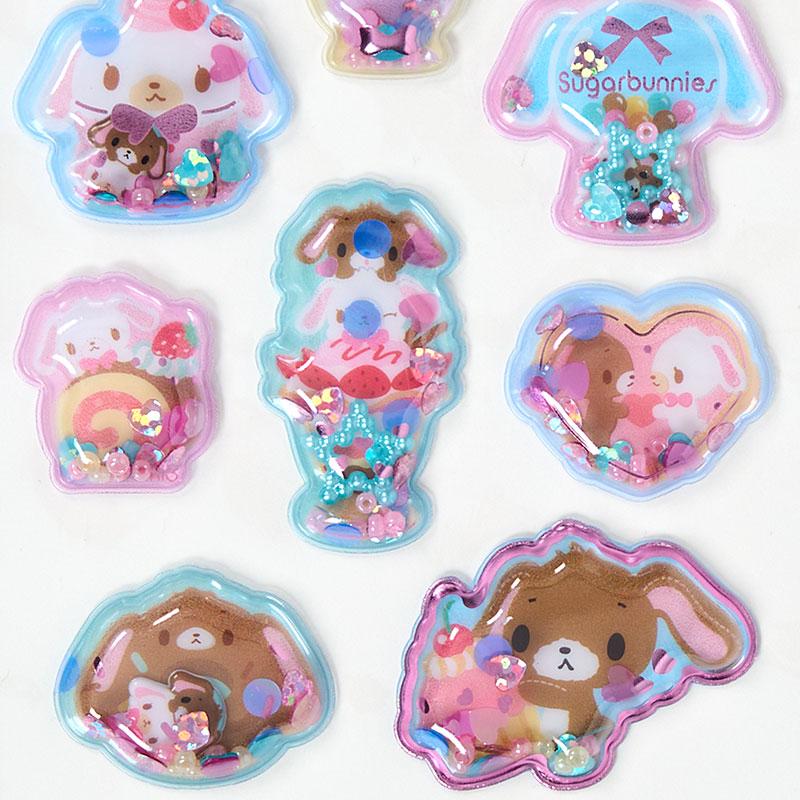sanrio（サンリオ） シュガーバニーズ ビーズ入りぷっくりシール