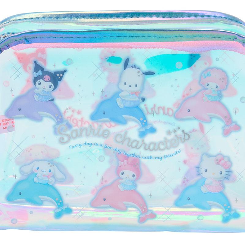 サンリオ　シャイニードルフィン　ビニールバッグ・ポーチ・マスコットホルダー sanrio（サンリオ） サンリオキャラクターズ ビニールポーチ