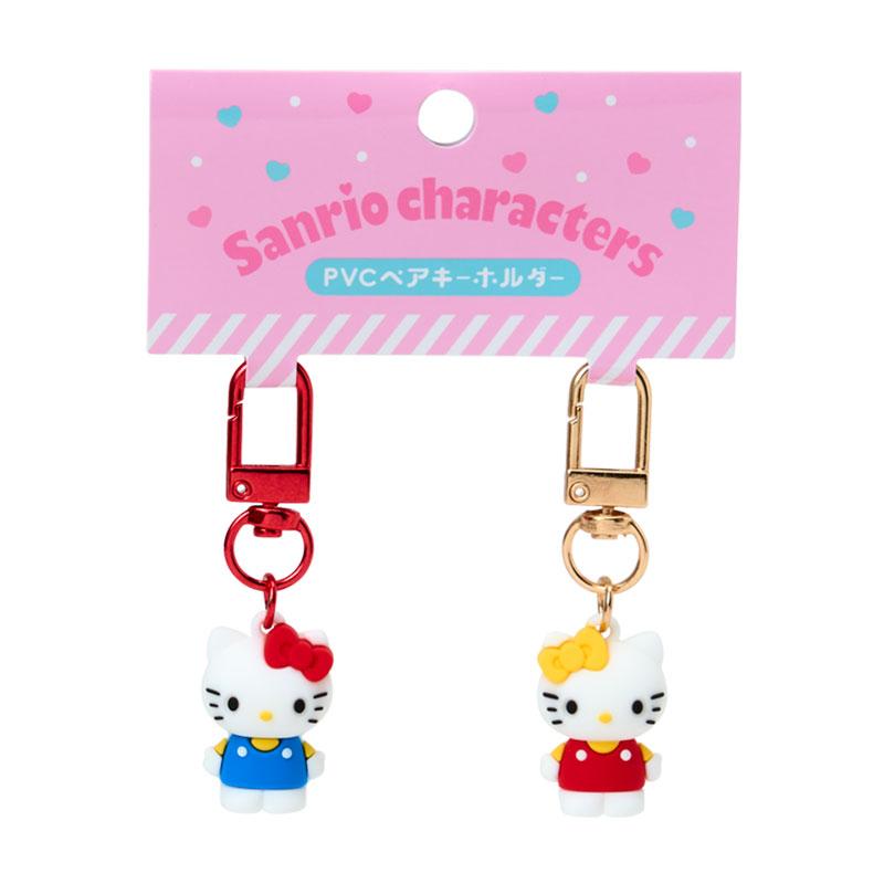 ハローキティ　ハローミミィ　ペアMホルダエンジェ sanrio（サンリオ） ハローキティ＆ハローミミィ ペアキーホルダー