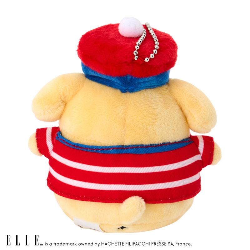 ＜ELLE×ポムポムプリン マスコット＞ sanrio（サンリオ） ELLE×ポムポムプリン マスコットホルダー レッド