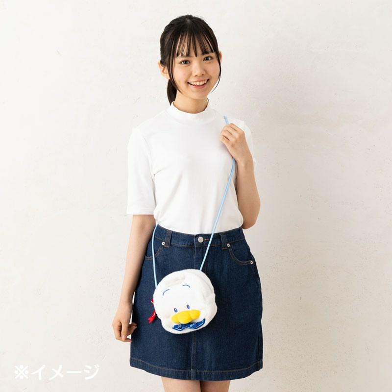 サンリオ　SANRIO　あひるのペックル　ポシェット　鞄 sanrio（サンリオ） あひるのペックル フェイス形ポシェット（ペックル
