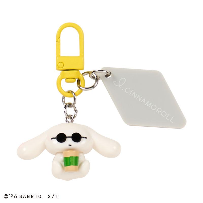 アイシナモロール シークレットキーホルダー きままにおでかけ 全8種 コンプ sanrio（サンリオ） I.CINNAMOROLL（アイシナモロール） シークレット
