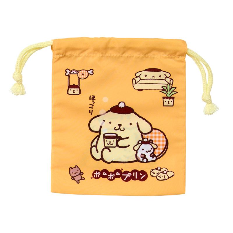 sanrio（サンリオ） ポムポムプリン シークレット巾着&ミニ手提げ