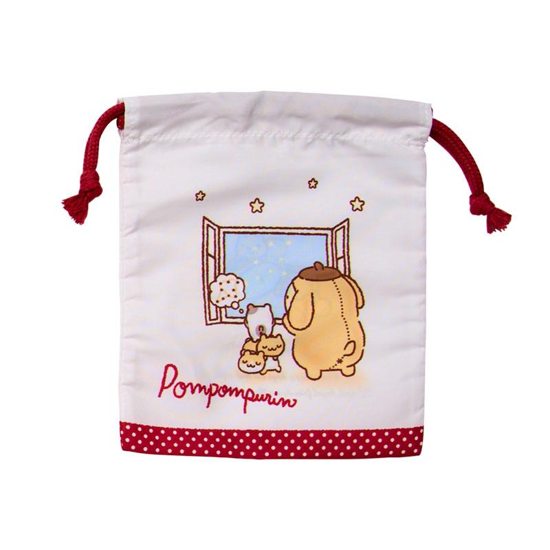 sanrio（サンリオ） ポムポムプリン シークレット巾着&ミニ手提げ