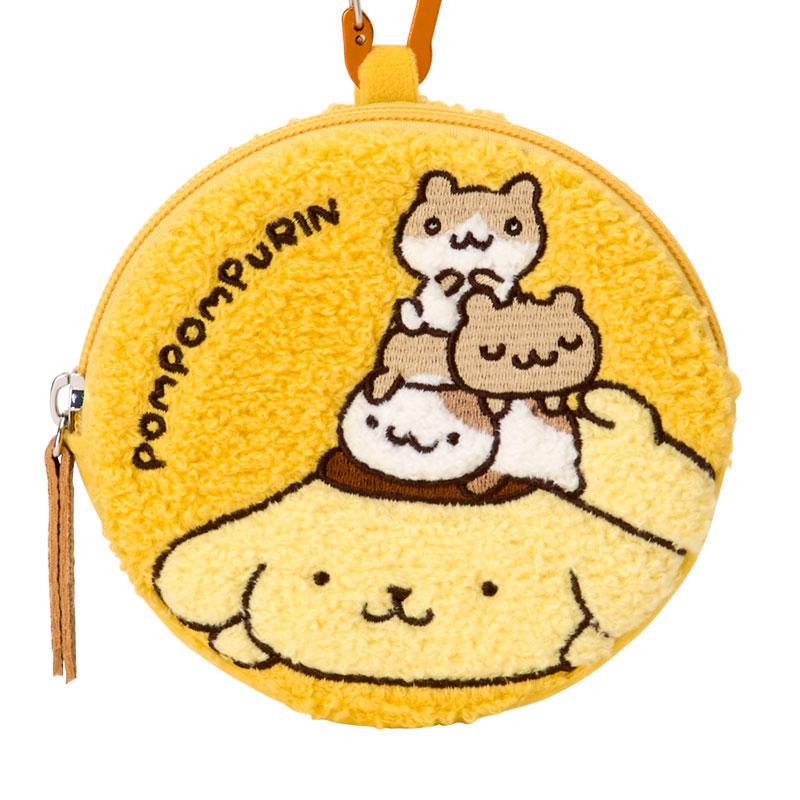 sanrio（サンリオ） ポムポムプリン サークルサガラ刺繍ポーチ : 公式