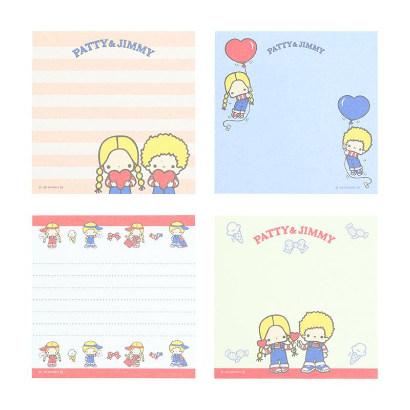 sanrio（サンリオ） パティ＆ジミー スクエアメモ（レトロ） : 公式