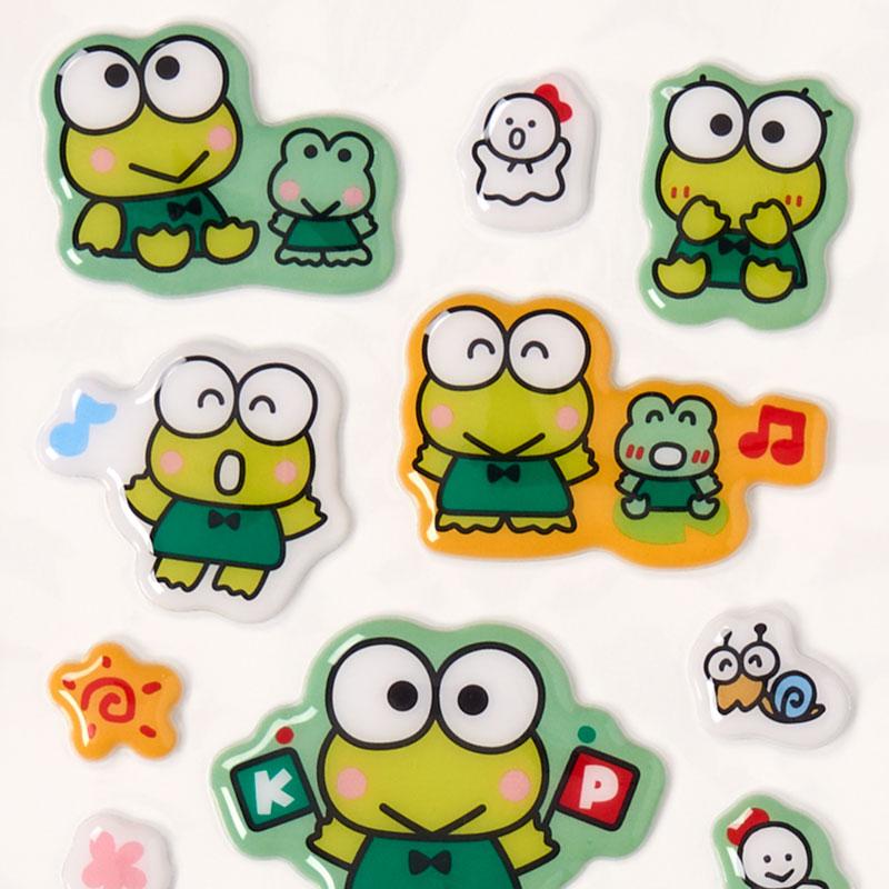 サンリオ　けろけろけろっぴ　レトロ sanrio（サンリオ） けろけろけろっぴ ぷっくりシール（レトロ