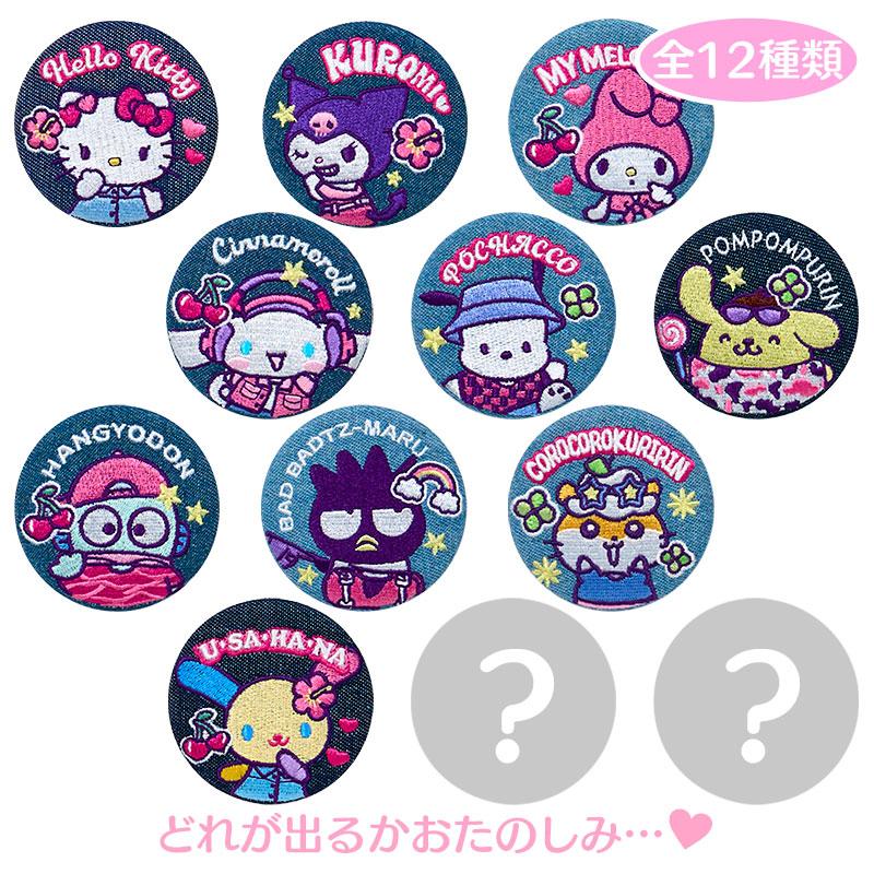 sanrio（サンリオ） サンリオキャラクターズ シークレットデニム刺繍缶