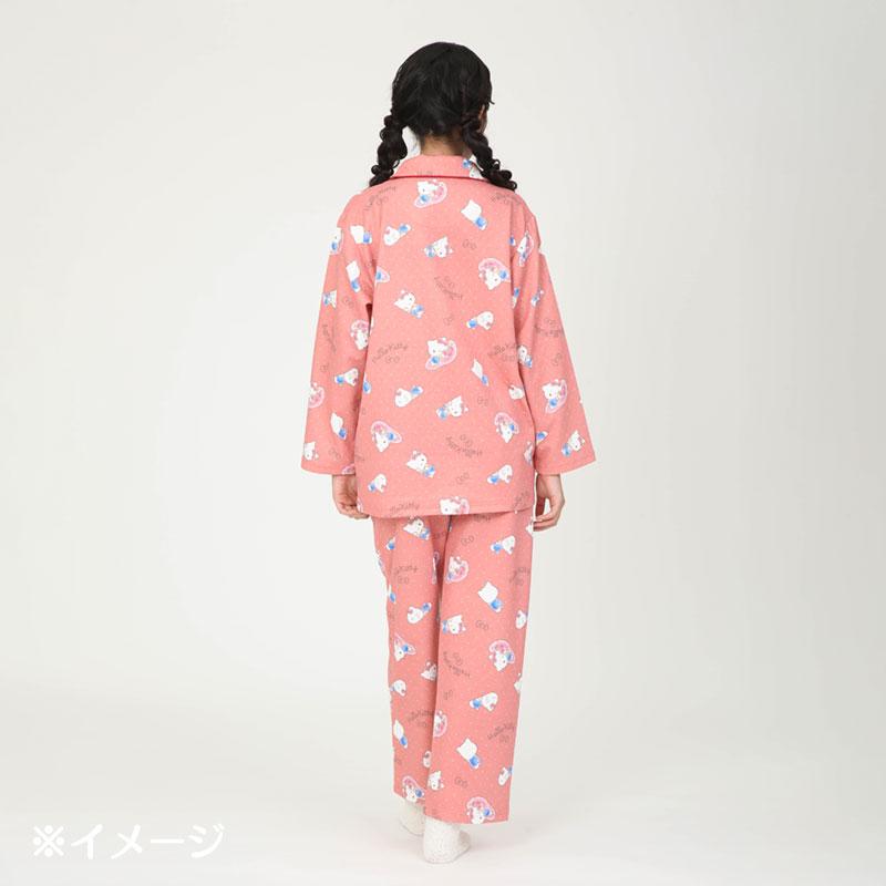 sanrio（サンリオ） ハローキティ ニットキルトパジャマ レッド M