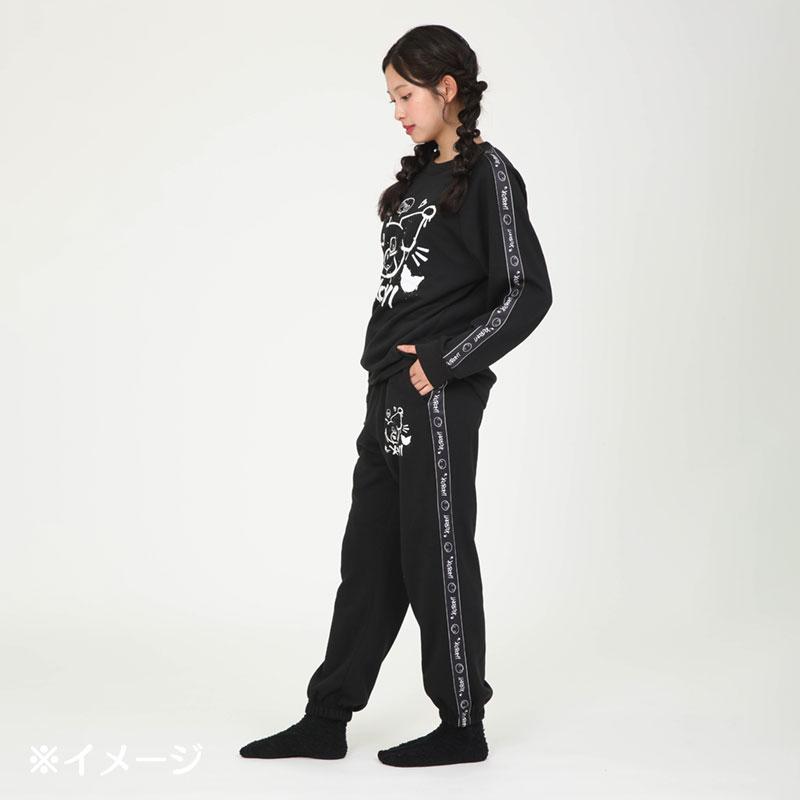sanrio（サンリオ） クロミ ラインジャージセットアップ ブラック M