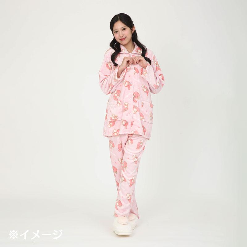 sanrio（サンリオ） マイメロディ フランネルパジャマ ピンク M : 公式