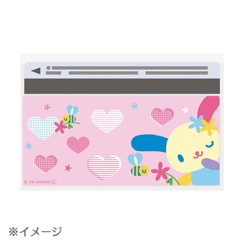【平成レトロ】ウサハナ diary 日記帳　クリアケース サンリオ sanrio（サンリオ） ウサハナ マイナンバーカード用クリアケース（顔