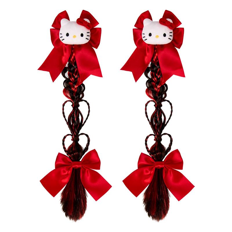 sanrio（サンリオ） ハローキティ エクステ風ヘアクリップセット