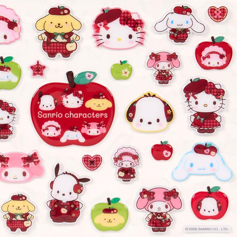 sanrio（サンリオ） サンリオキャラクターズ シール（秋めくりんご