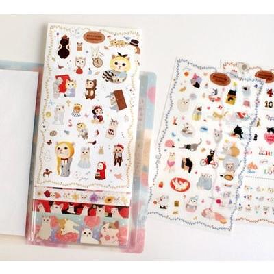 ステッカー パック jetoy ジェトイ Choo choo cat Ver.3 diary deco