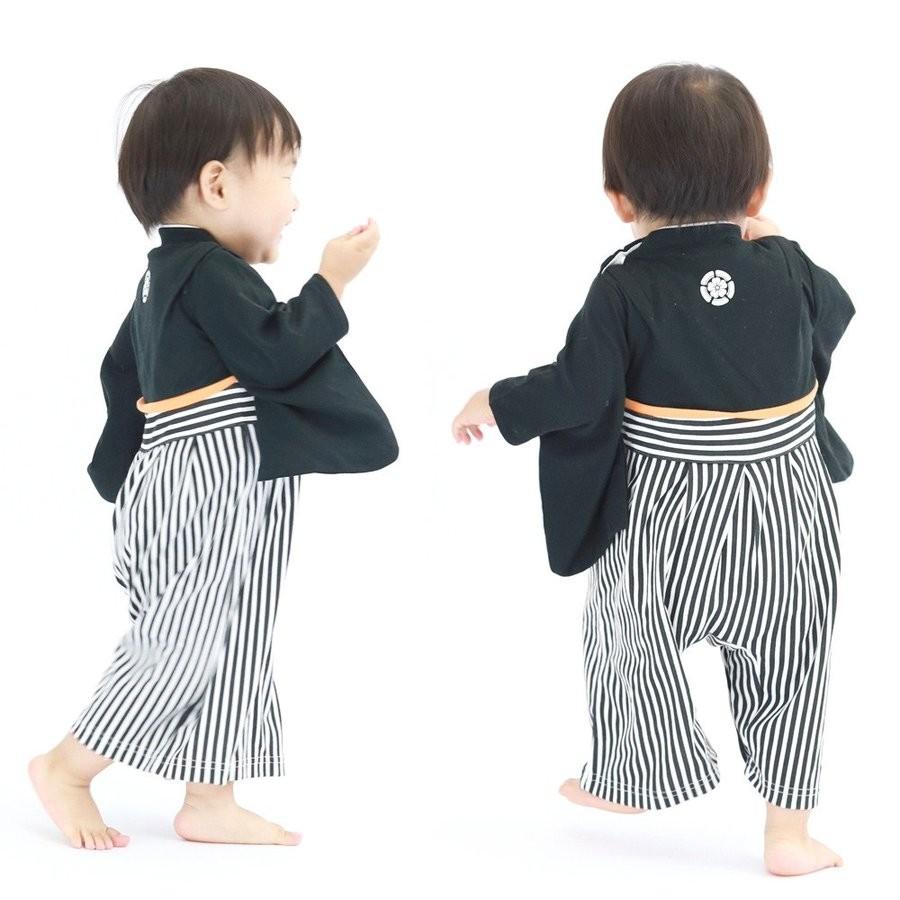 羽織袴 男の子 可愛い 羽織はかま ロンパース 記念日 お祝い 初節句 お食い初め 衣装 Sa505y145 バラエティーショップ燦燦屋 通販 Yahoo ショッピング