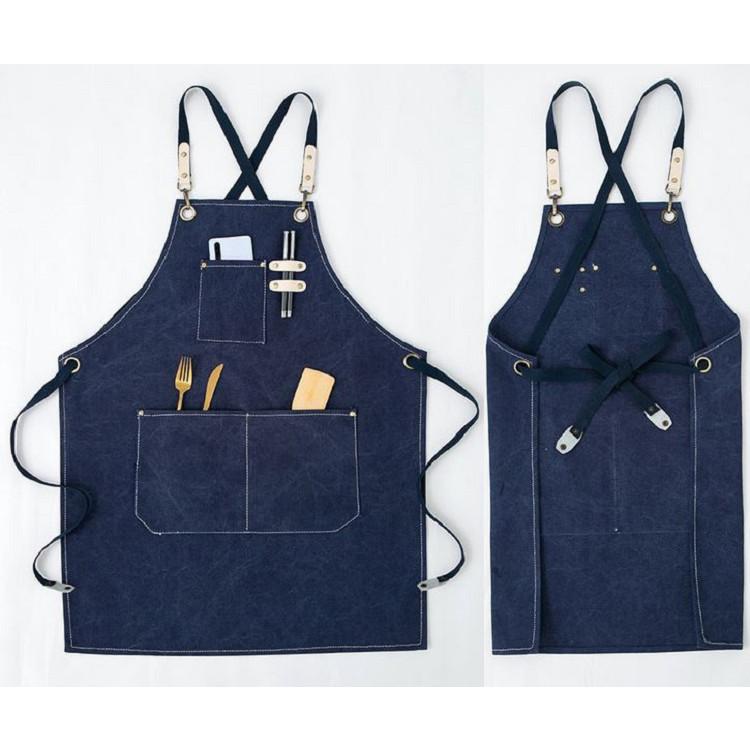 オシャレ で 丈夫 な キャンバス エプロン デニム 風 キッチン オシャレ で 丈夫 な キャンバス エプロン デニム 風 キッチン