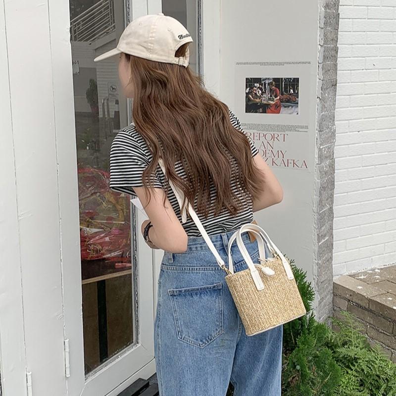 かごバッグ ショルダーバッグ ハンドバッグ 2way 斜めがけ 小さい