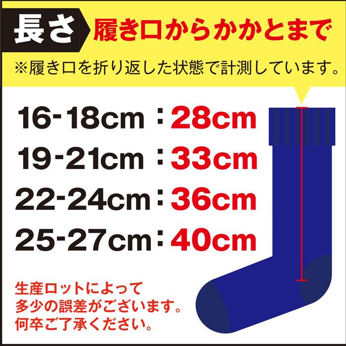 サッカーソックス ジュニア 子供用 ストッキング ブラック 16~22cm 通販