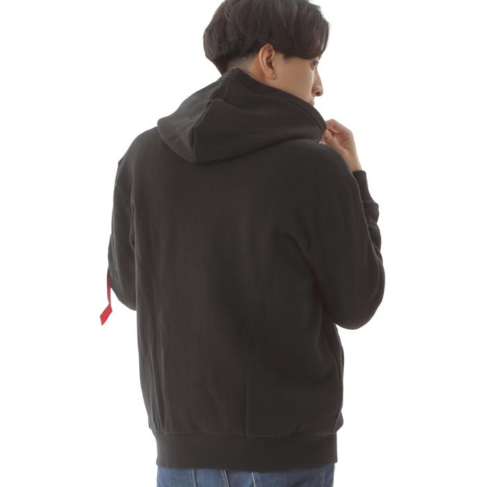 Alpha Industries 極寒用パーカー M ブラック Alpha Industries（アルファ・インダストリーズ） パーカー Alpha