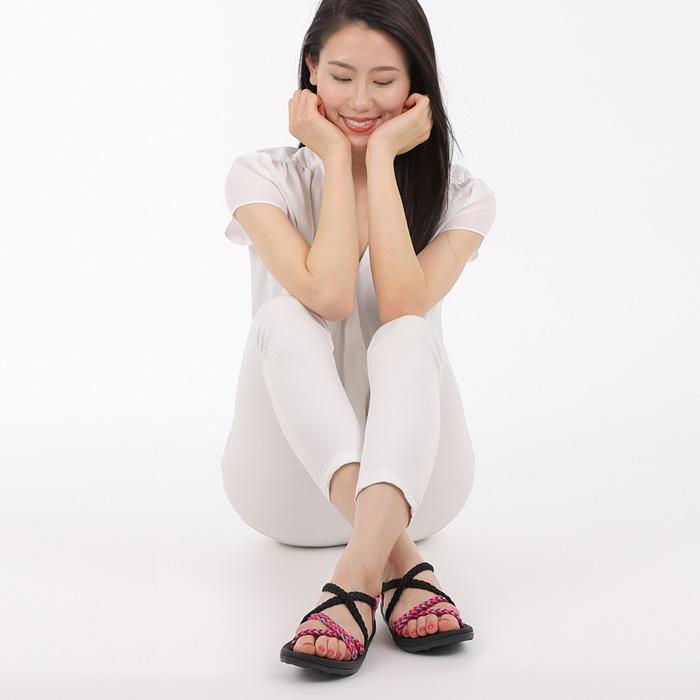 BEARPAW レディース サンダル かわいい ぺたんこ クッション性 BEARPAW レディース サンダル かわいい ぺたんこ クッション性