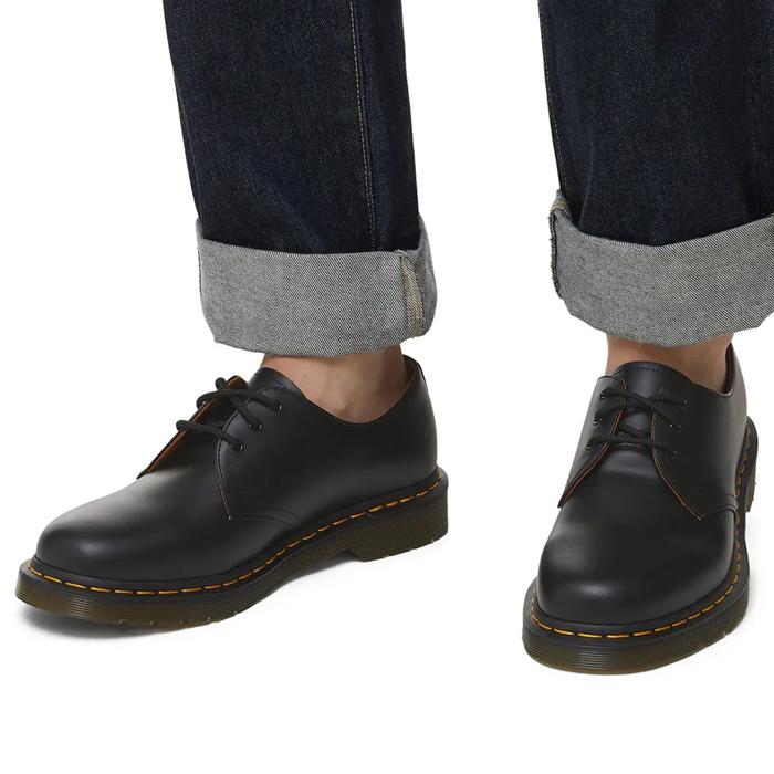 Dr.Martens 1461 3ホール 黒 UK7 レザーシューズ ドクターマーチン 1461 3ホール レザーシューズ メンズ レディース 本