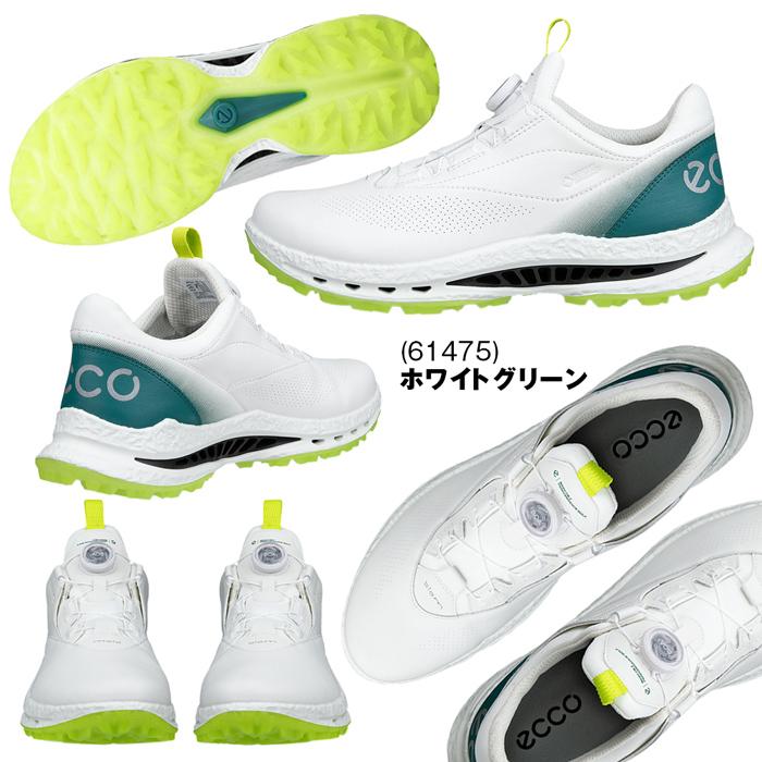 ecco（エコー） ゴルフシューズ メンズ ダイヤル スパイクレス 防水
