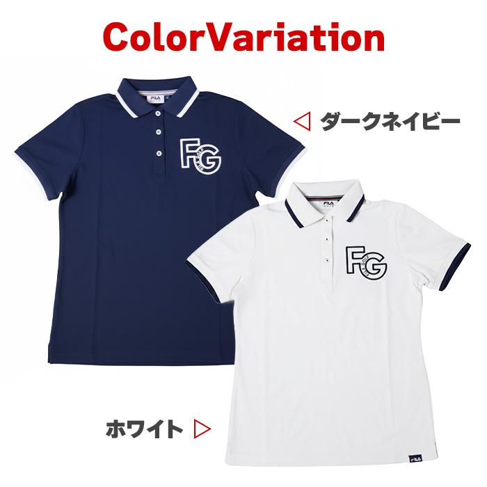 FILA（フィラ） 爆買 ポロシャツ レディース ゴルフ 女性 半袖 ウェア