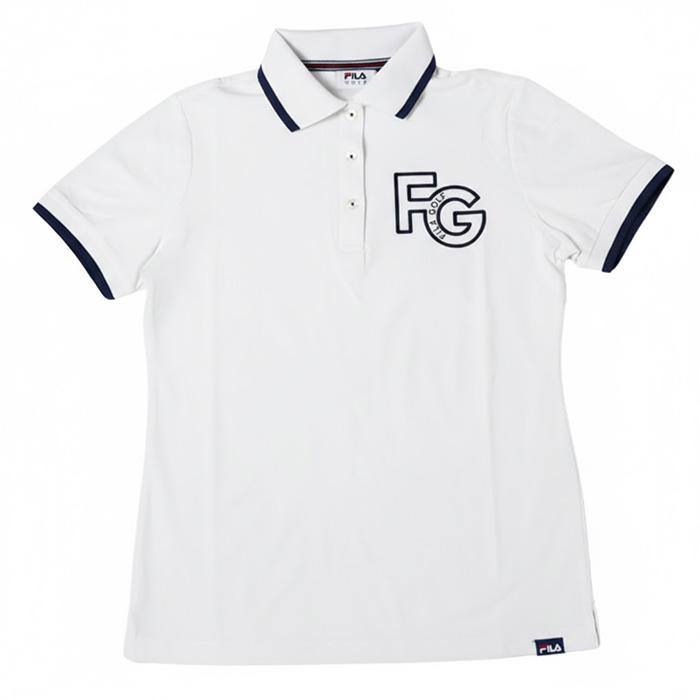 FILA（フィラ） ポロシャツ レディース ゴルフ 女性 半袖 ウェア