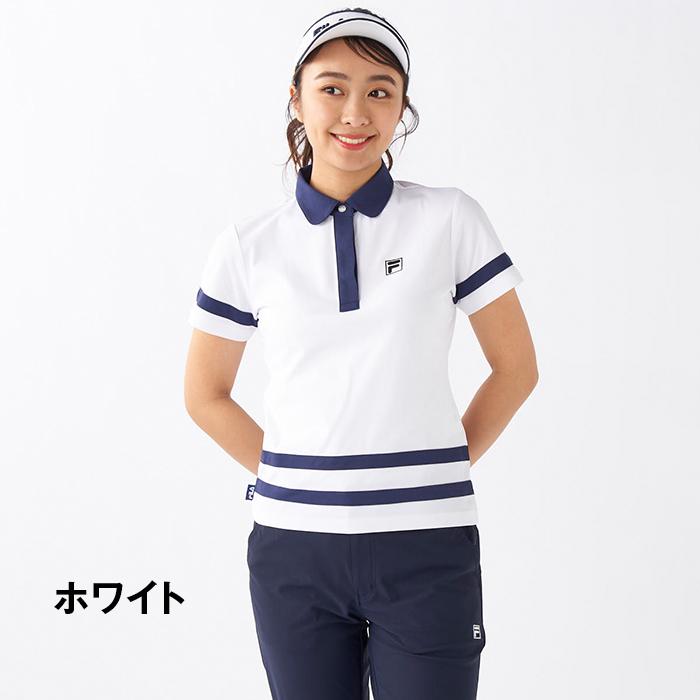FILA（フィラ） ポロシャツ レディース かわいい ゴルフウェア 女性用