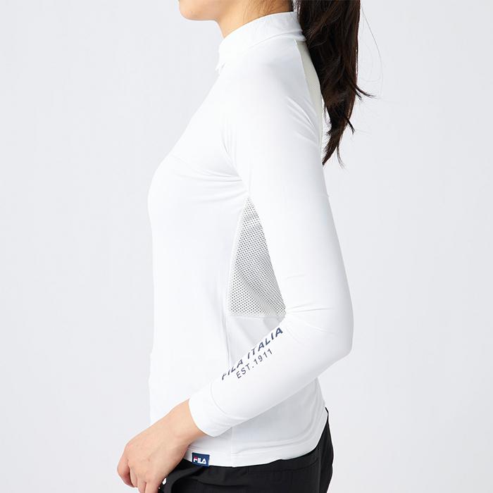 ラスト1☞レディースゴルフ　ジーフォア長袖インナー【L】背中メッシュ日焼け防止 ラスト1☞レディースゴルフ ジーフォア長袖インナー【L】背中