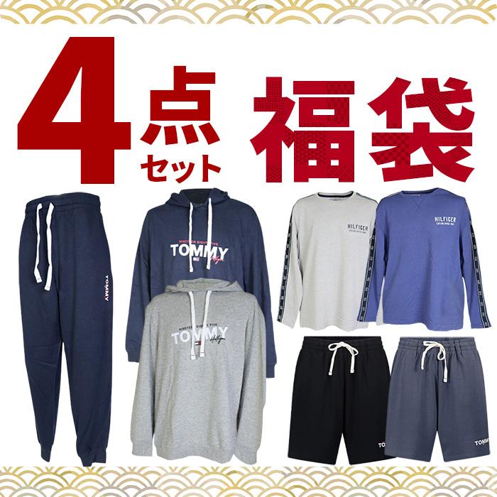 トミーヒルフィガー メンズ 福袋 パンツ スウェット パーカー 長袖
