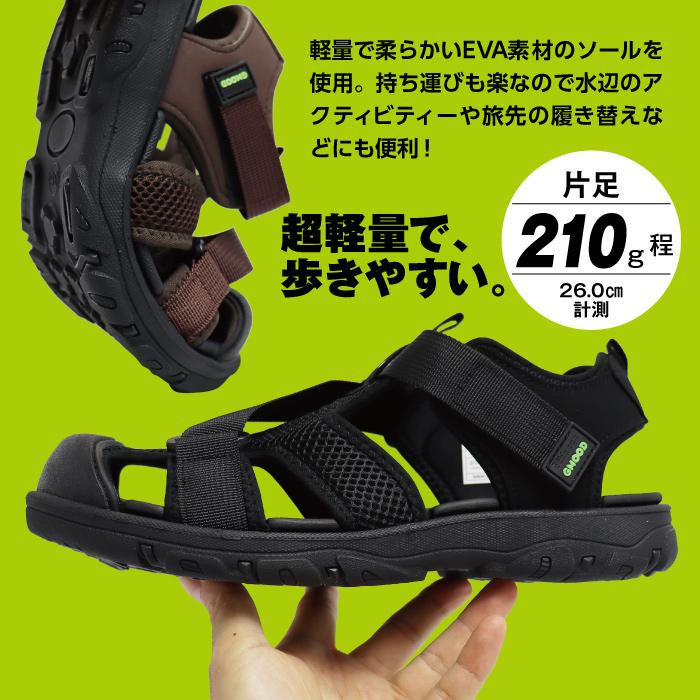 夏のマストアイテム★COACH★ スポーツサンダル 履き心地◎ GMOOD ジームード サンダルスニーカー スポーツサンダル つま先